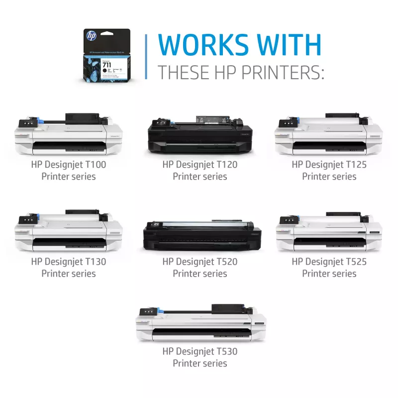 Tinteiro HP 711 29 ml DesignJet ciano