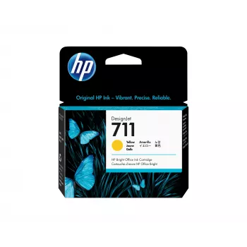 Tinteiro HP 711 29 ml DesignJet amarelo