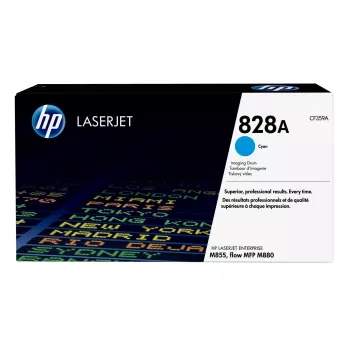Tambor de imagem HP 828A LaserJet ciano, 1 unid.