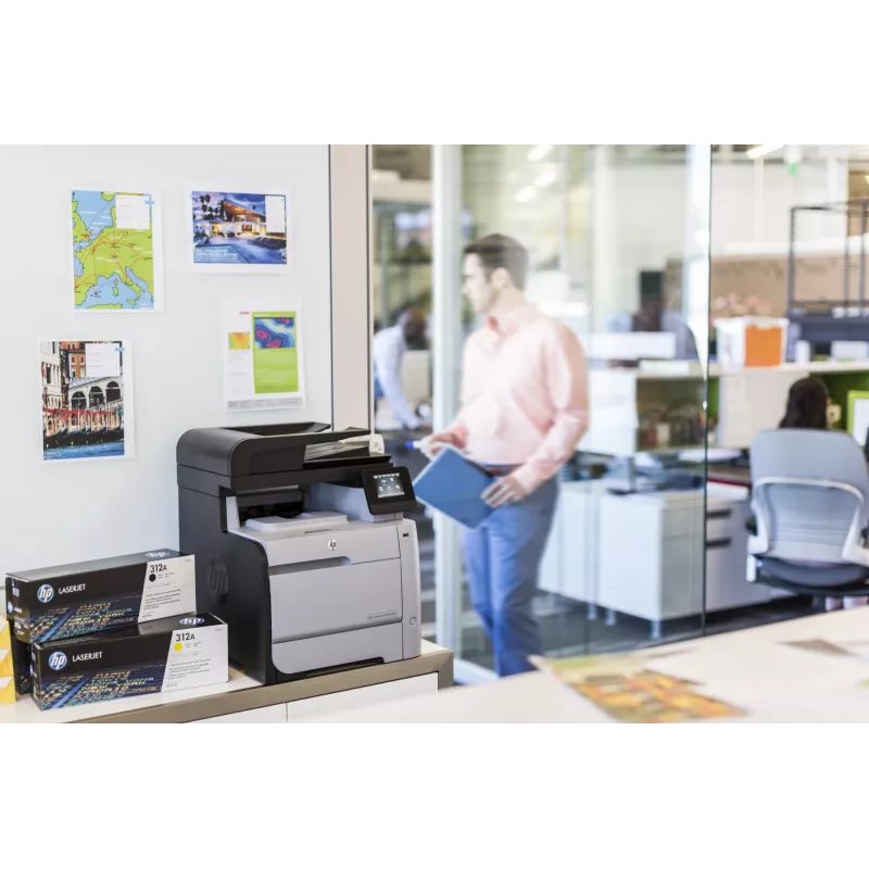 Toner HP 312A LaserJet amarelo, 2700 páginas, amarelo