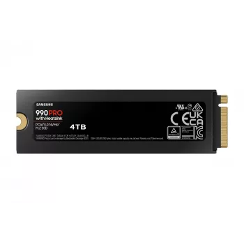 Disco SSD Samsung 990 Pro 4 TB M.2 PCI Express 4.0 NVMe V-NAND TLC