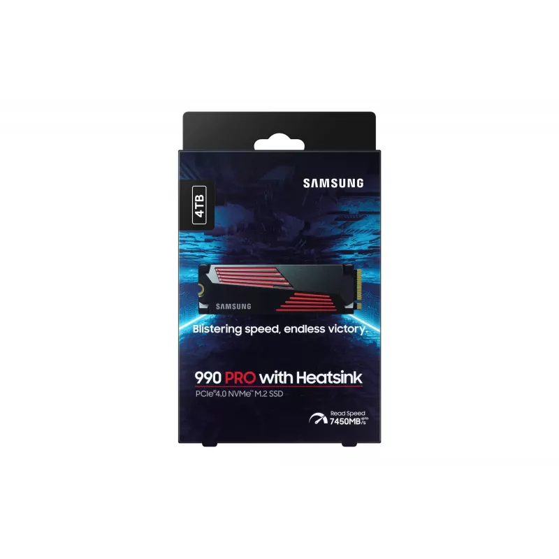 Disco SSD Samsung 990 Pro 4 TB M.2 PCI Express 4.0 NVMe V-NAND TLC
