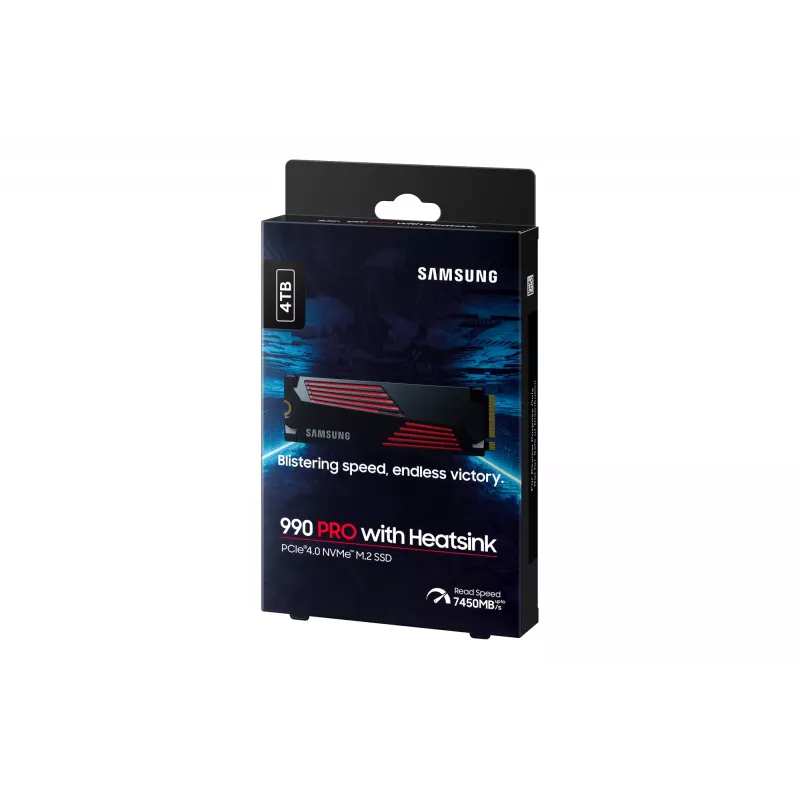 Disco SSD Samsung 990 Pro 4 TB M.2 PCI Express 4.0 NVMe V-NAND TLC
