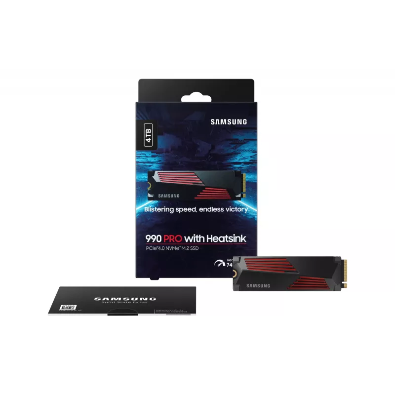 Disco SSD Samsung 990 Pro 4 TB M.2 PCI Express 4.0 NVMe V-NAND TLC