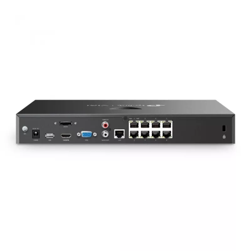 Gravador de vídeo em rede TP-Link VIGI 8 canais PoE+