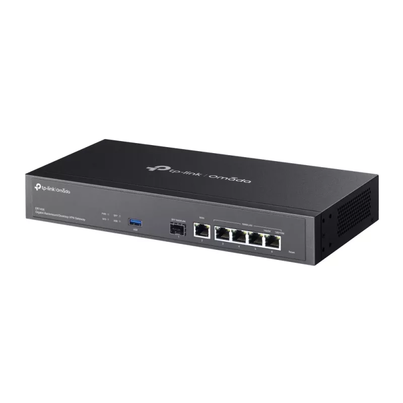 Router com fios TP-Link ER7406 Gigabit Ethernet preto