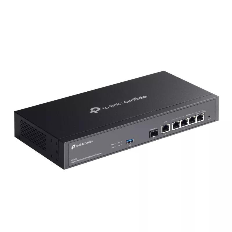 Router com fios TP-Link ER7406 Gigabit Ethernet preto