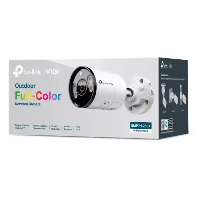 Câmara de segurança IP bullet TP-Link INSIGHT S355 exterior 2880 x 1620 píxeis parede