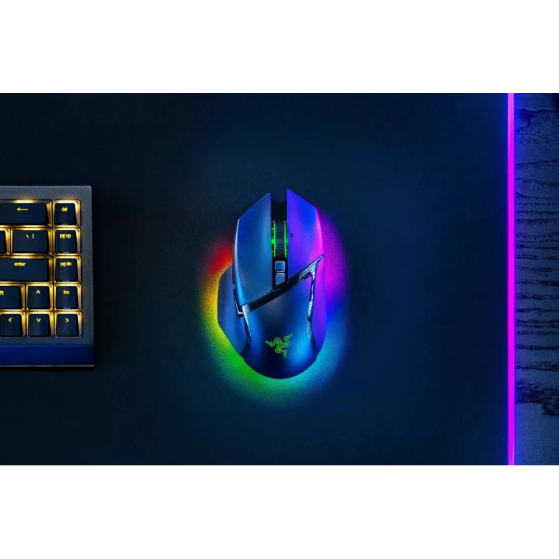 RAZER Basilisk V3 Pro – Rato gaming sem fios personalizável com roda de inclinação Razer HyperScroll