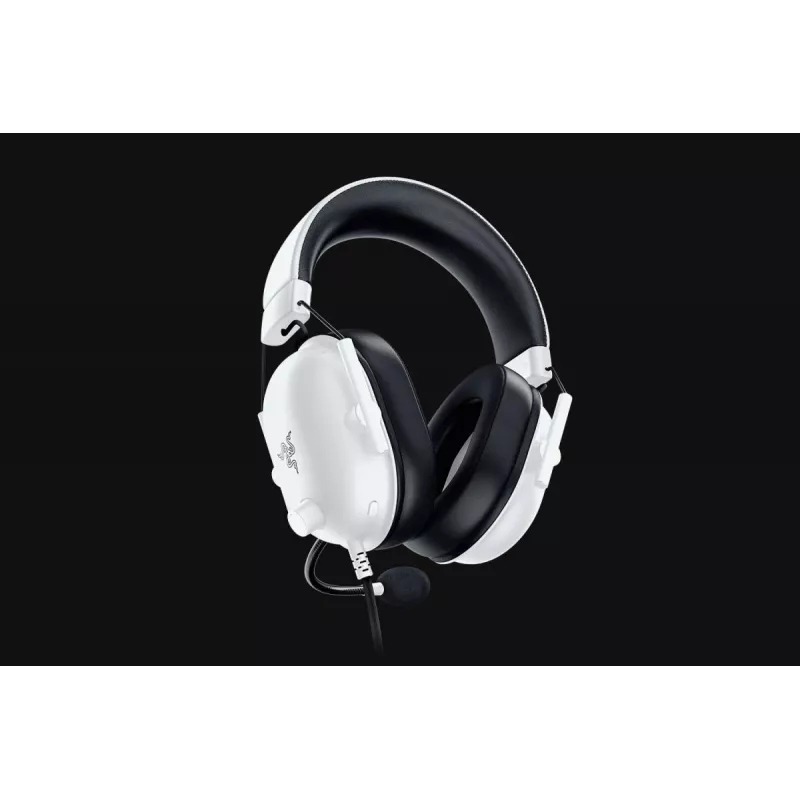 Headset RAZER BlackShark V2 X - estéreo - 3.5mm - branco - multiplataforma