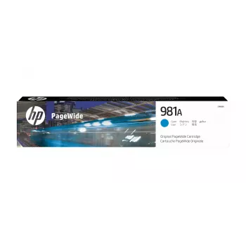 Tinteiro HP 981A ciano 6000 páginas J3M68A