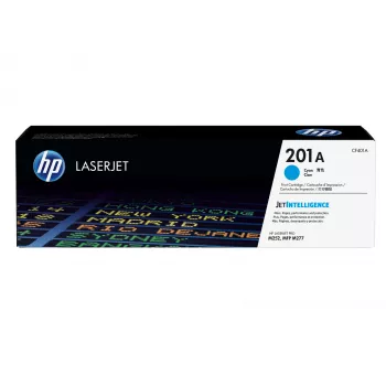 Toner original HP 201A ciano LaserJet. Rendimento de toner colorido: 1330 páginas, cores de impressão: ciano, quantidade por embalagem: 1 unid.
