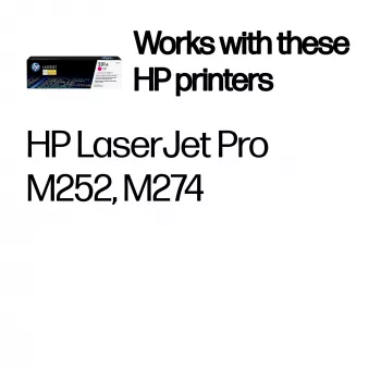 Toner original HP 201A magenta LaserJet