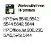 Tinteiro original HP 62XL de alta capacidade, preto, 1 unid., 600 páginas