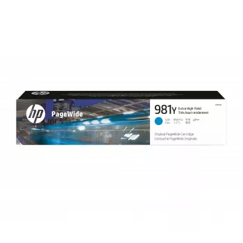 HP 981Y Cartucho Original PageWide ciano de rendimento extra alto