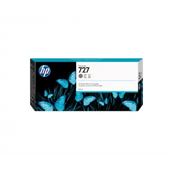 Tinteiro HP 727 300 ml cinzento DesignJet