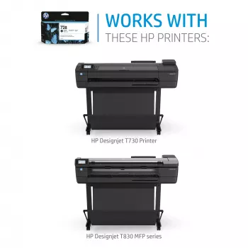 Tinteiro HP 728 300 ml magenta DesignJet