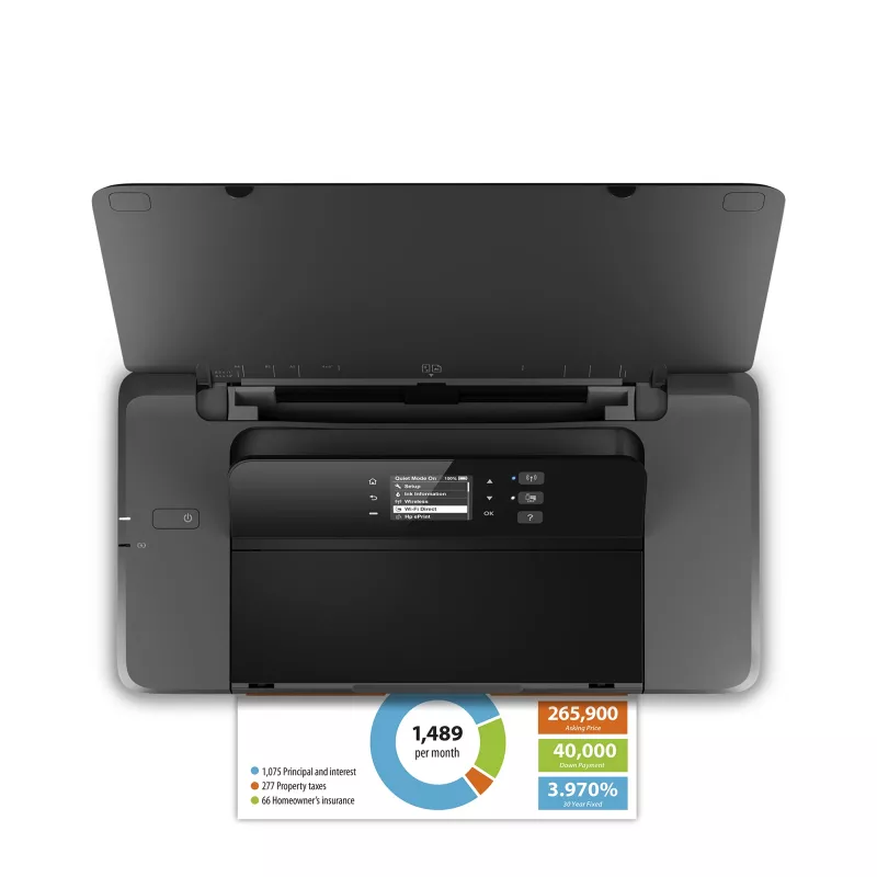 HP Officejet 200 Impressora a cores portátil sem fios