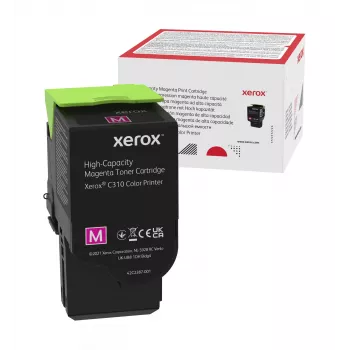 Xerox Original® C310 Impressora a cores/C315 Multifuncional a cores cartucho de toner magenta de alta capacidade (5500 páginas) – 006R04366