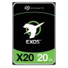 Disco rígido interno Seagate Enterprise Exos X20 20 TB 7200 RPM 3,5 polegadas Serial ATA III