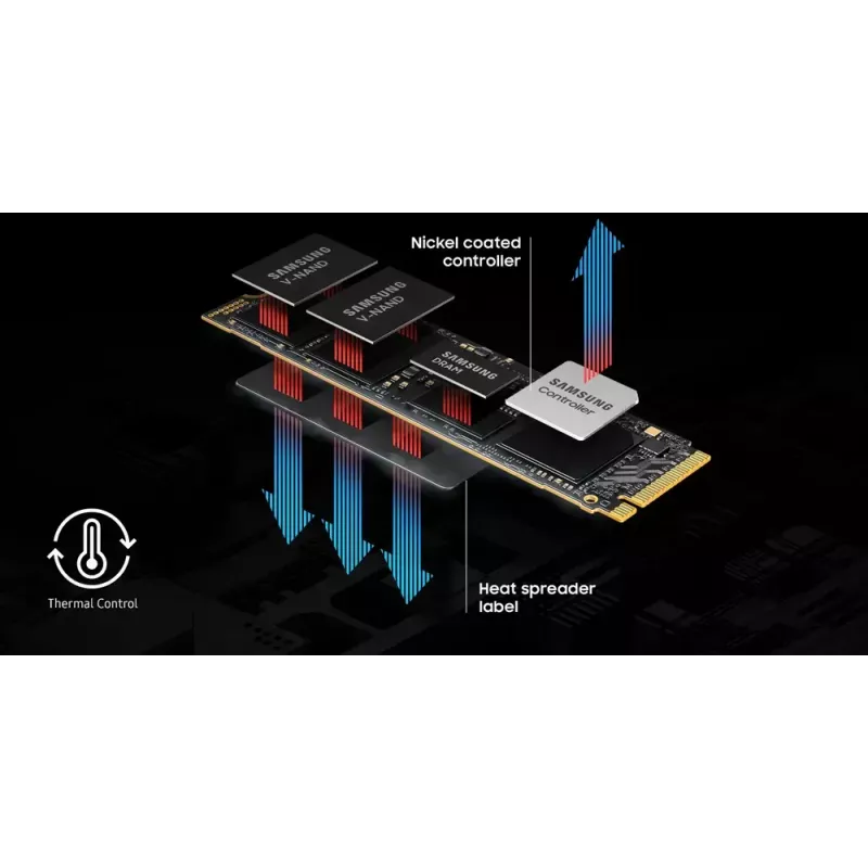 Disco SSD Samsung 8 TB M.2 PCI Express 5.0 NVMe V-NAND TLC MZ-VAP8T0