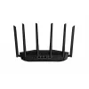 Router sem fios ASUS TUF Gaming BE6500 (TUF-BE6500) 2,5 Gigabit Ethernet Banda dupla (2,4 GHz / 5 GHz) Preto
