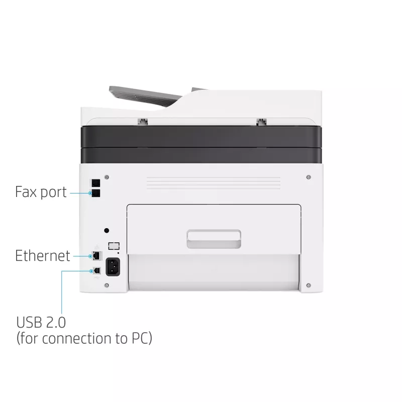 HP Color Laser MFP 179fnw, Laser, Impressão a cores, 600 x 600 DPI, A4, Impressão direta, Preto, Branco
