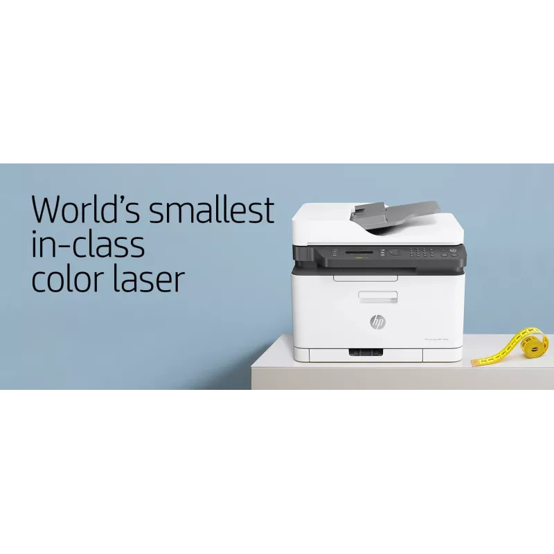 HP Color Laser MFP 179fnw, Laser, Impressão a cores, 600 x 600 DPI, A4, Impressão direta, Preto, Branco