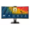 Monitor de computador Philips série 5000 34B1U5600CH/00 86,4 cm (34 polegadas) 3440 x 1440 píxeis Wide Quad HD LCD Preto