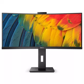 Monitor de computador Philips série 5000 34B1U5600CH/00 86,4 cm (34 polegadas) 3440 x 1440 píxeis Wide Quad HD LCD Preto