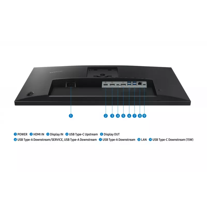Monitor de computador Samsung S43UF 68,6 cm (27 polegadas) 1920 x 1080 píxeis Full HD LCD Preto