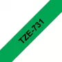 Fita de etiquetagem Brother TZE731