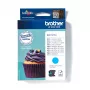 Brother LC123C tinteiro 1 unid. original ciano