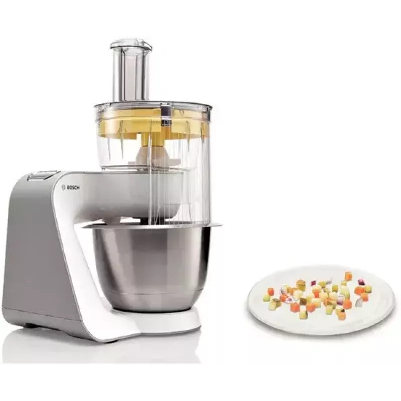 Bosch Styline robot de cozinha 900 W 3,9 L aço inoxidável, branco