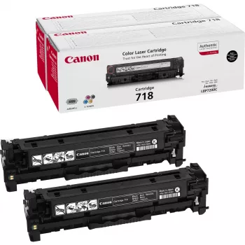 Canon CRG-718 Bk VP toner 2 unid. original preto