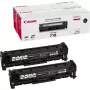 Canon CRG-718 Bk VP toner 2 unid. original preto