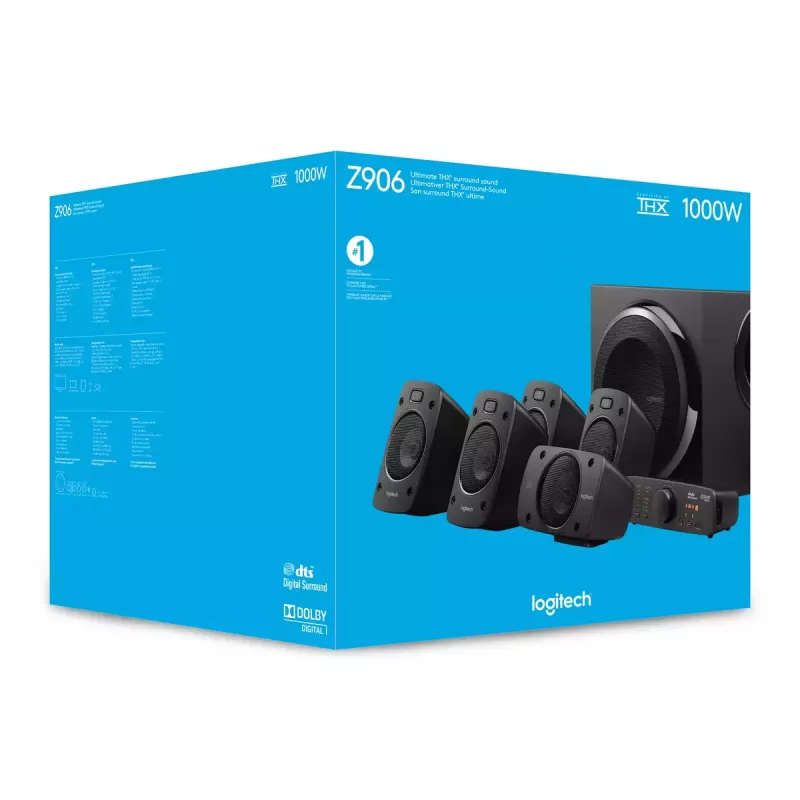LOGITECH Z906 altifalantes surround 5.1