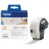 Etiquetas de endereço Brother DK11201 preto sobre branco