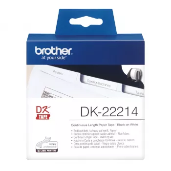 Fita de papel contínuo Brother DK22214