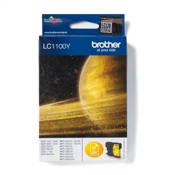 Tinteiro Brother LC1100Y 1 unid. Original Amarelo