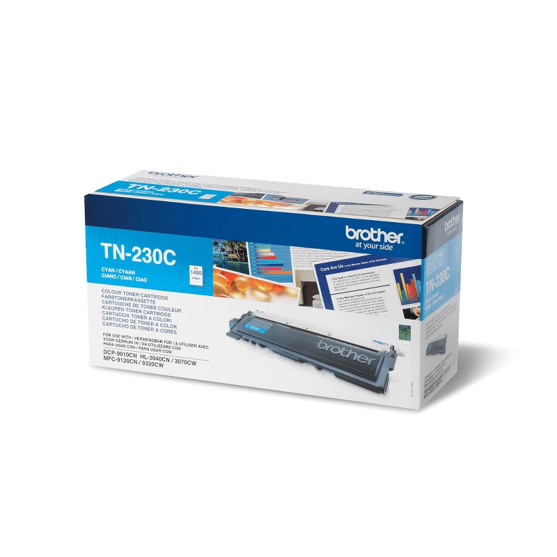 Brother TN-230C cartucho de toner, 1400 páginas, ciano