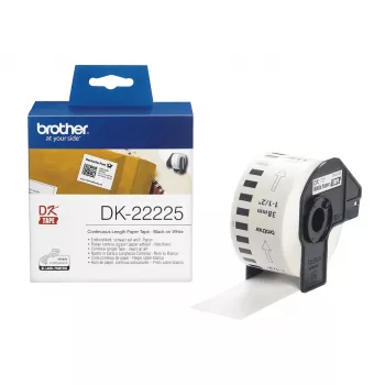 Fita de papel contínuo Brother DK22225