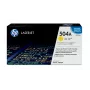 Toner Original HP 504A Amarelo para LaserJet, 7000 páginas, Amarelo, 1 unid.
