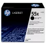 Toner Original HP 55X Preto de alto rendimento para LaserJet, 12500 páginas, Preto, 1 unid.