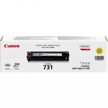 Toner Canon 731 1 unid. Original Amarelo