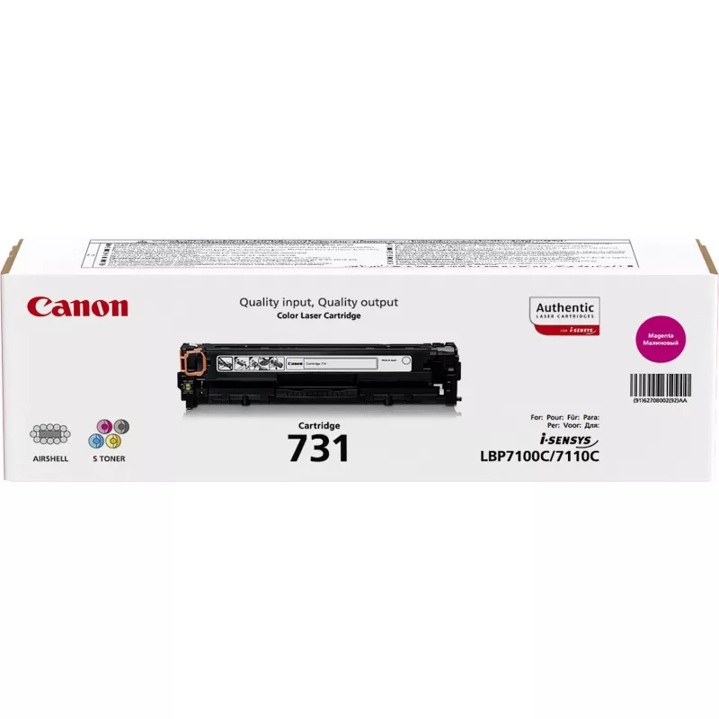 Toner Canon 731 1 unid. Original Magenta