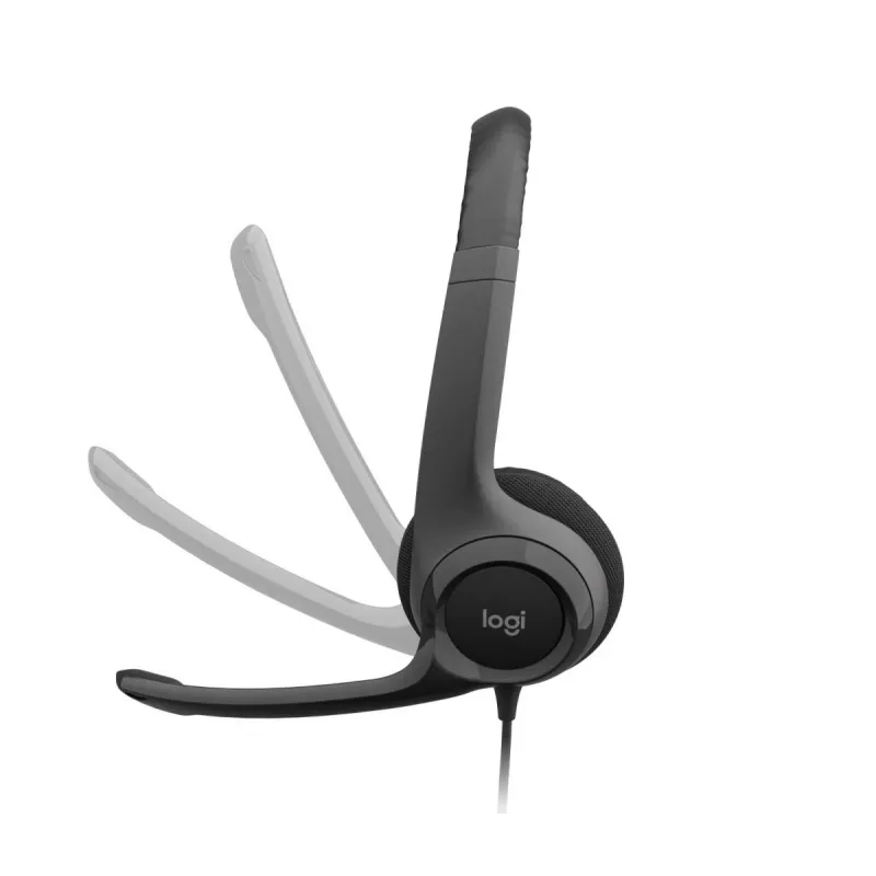 Headset LOGITECH - H390 - USB-A - Preto