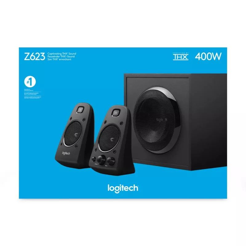 Altifalante Logitech SPEAKER 2.1 Z623/980-000403 200W