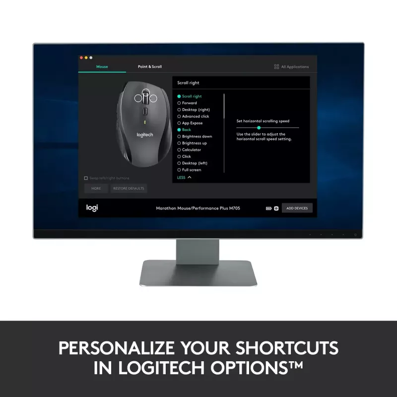 Rato Logitech Marathon M705 RF sem fios