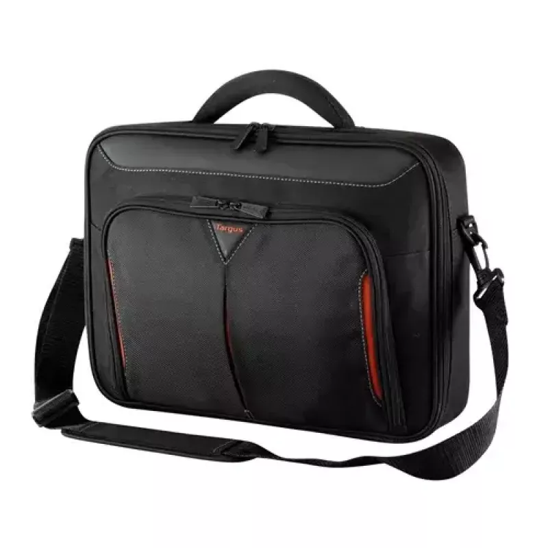 Targus Classic+ mala para portátil Clamshell de 18 polegadas, preta/vermelha CN418EU